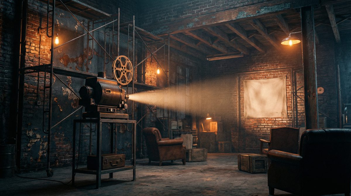 蘑菇影视工业Loft创意工作室故事